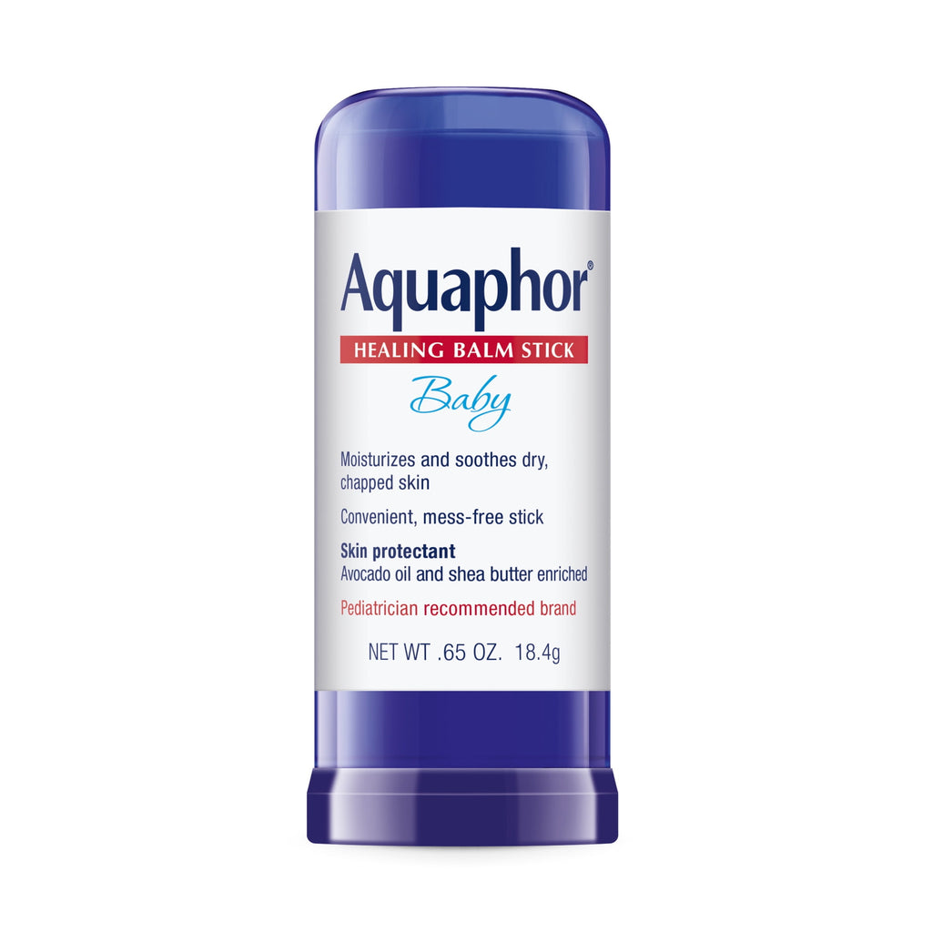 (3 pack) Aquaphor Baby Healing Balm Stick for Dry, Chapped, Chafed Skin, Hypoallergenic, Mess-Free, 0.65 oz