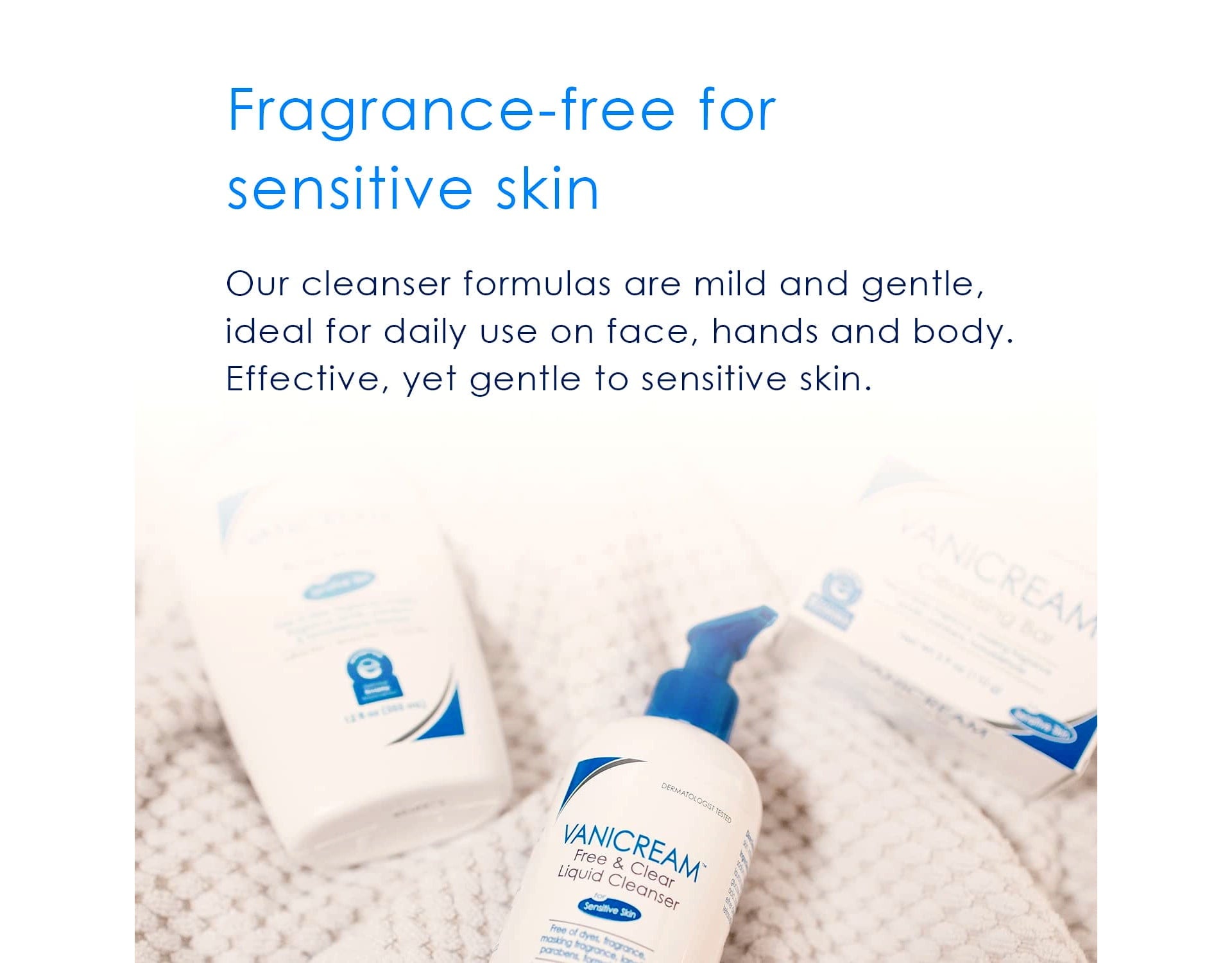 Vanicream, Liquid Cleanser, For Sensitive Skin, 8 fl oz Pack of 3