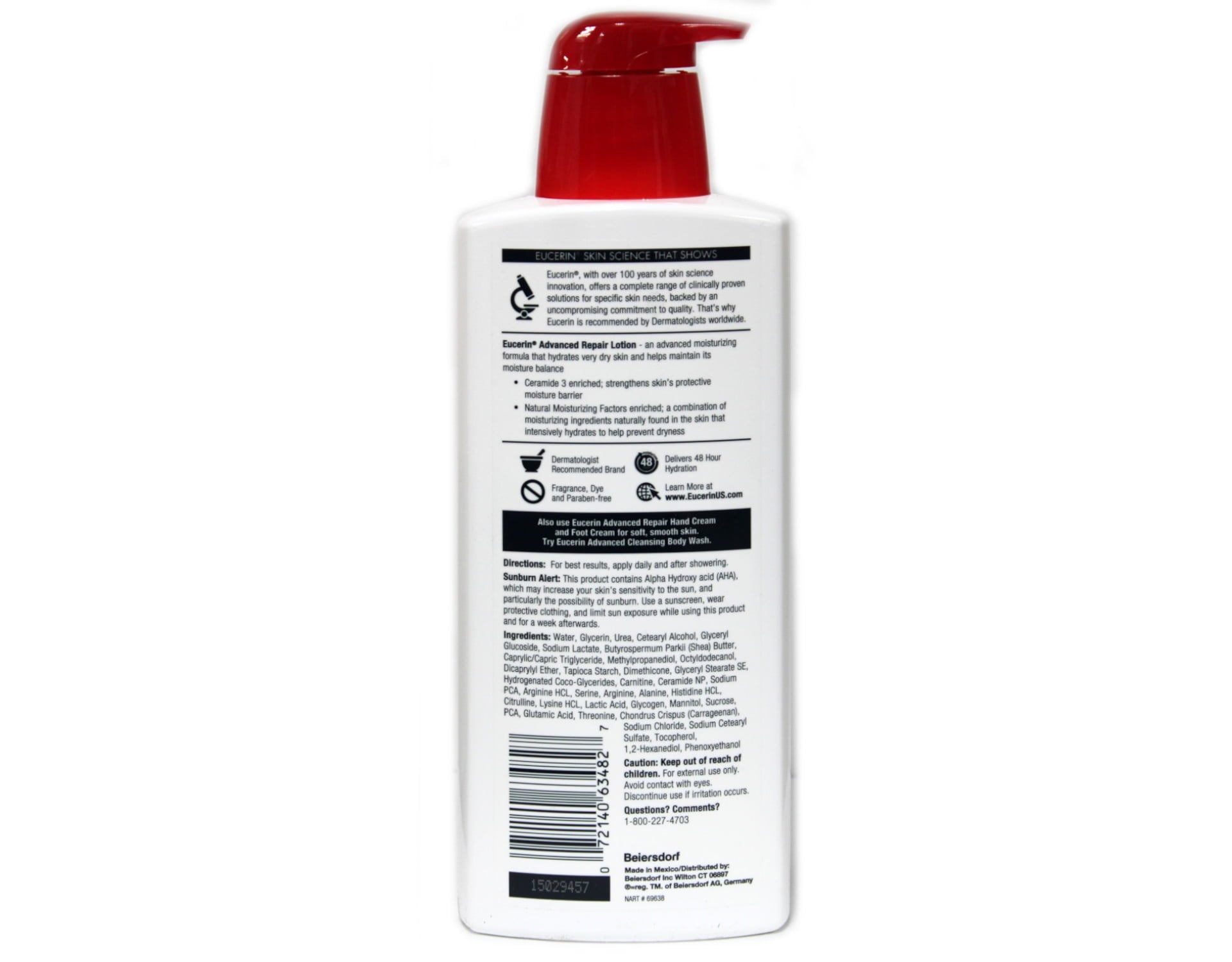 Eucerin Advanced Repair Dry Skin Lotion 16.9 oz