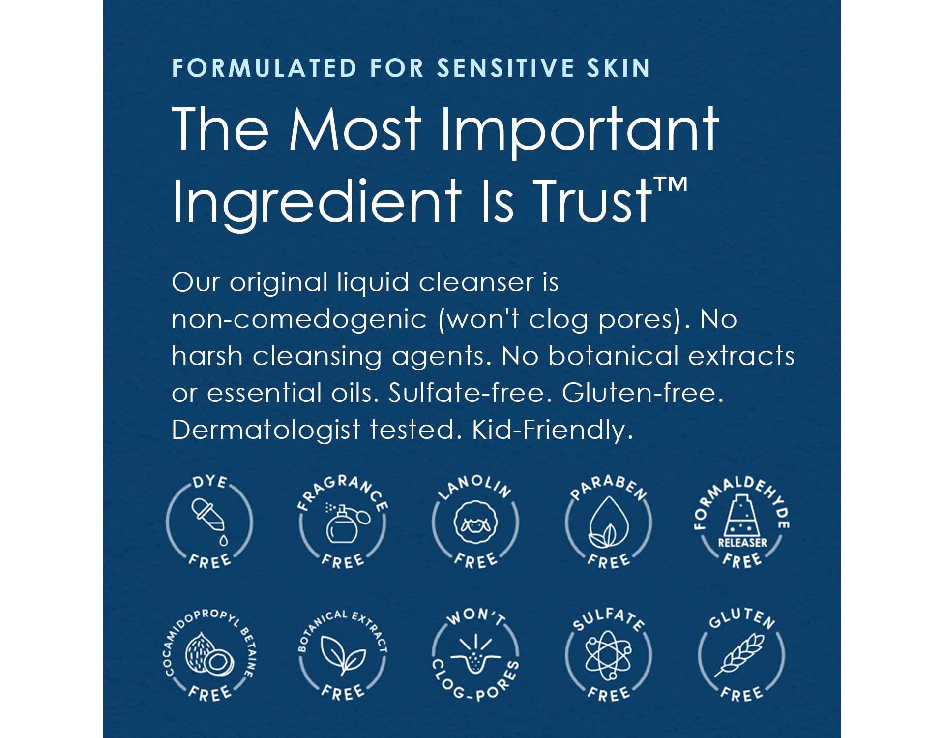 Vanicream, Liquid Cleanser, For Sensitive Skin, 8 fl oz Pack of 3