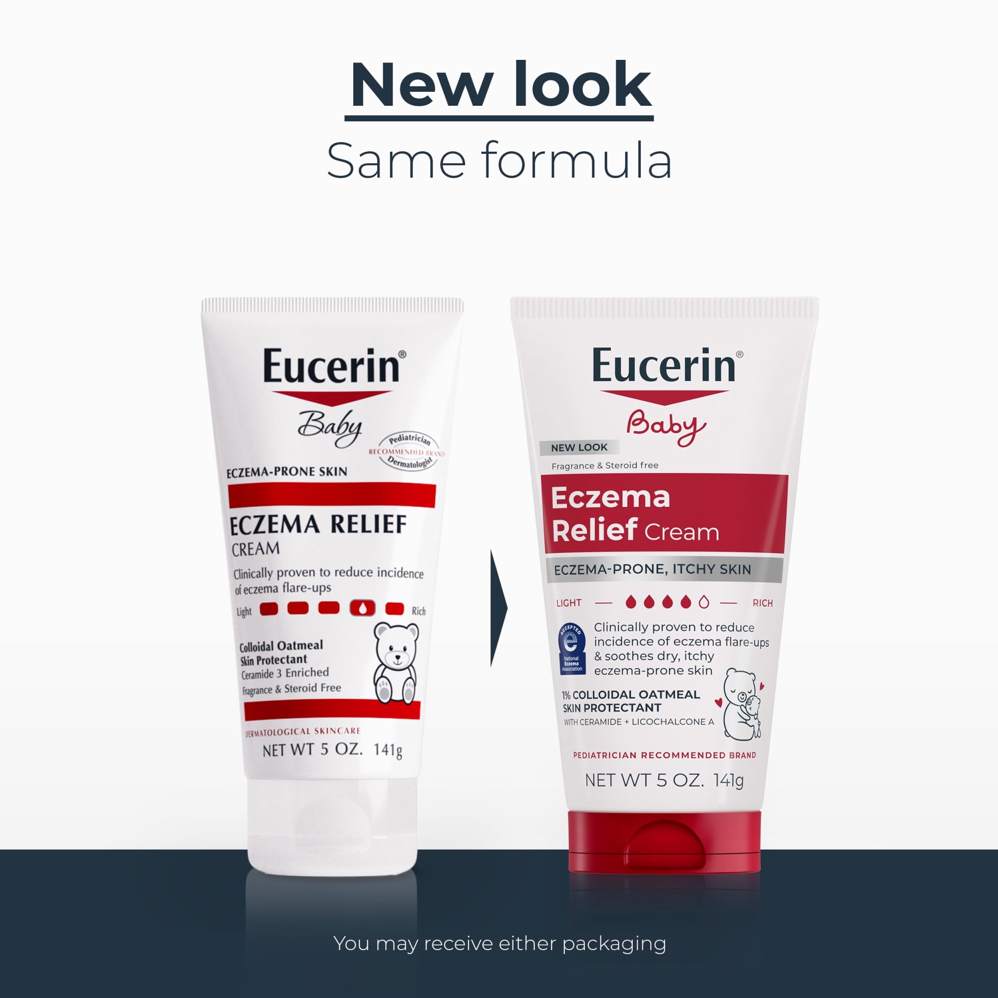 Eucerin Baby Eczema Relief Body Cream with Colloidal Oatmeal , 5 oz Tube