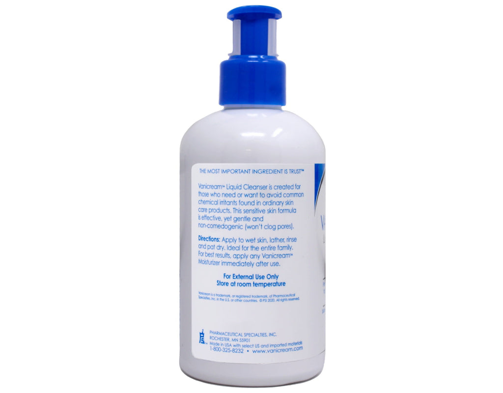 Vanicream, Liquid Cleanser, For Sensitive Skin, 8 fl oz Pack of 3