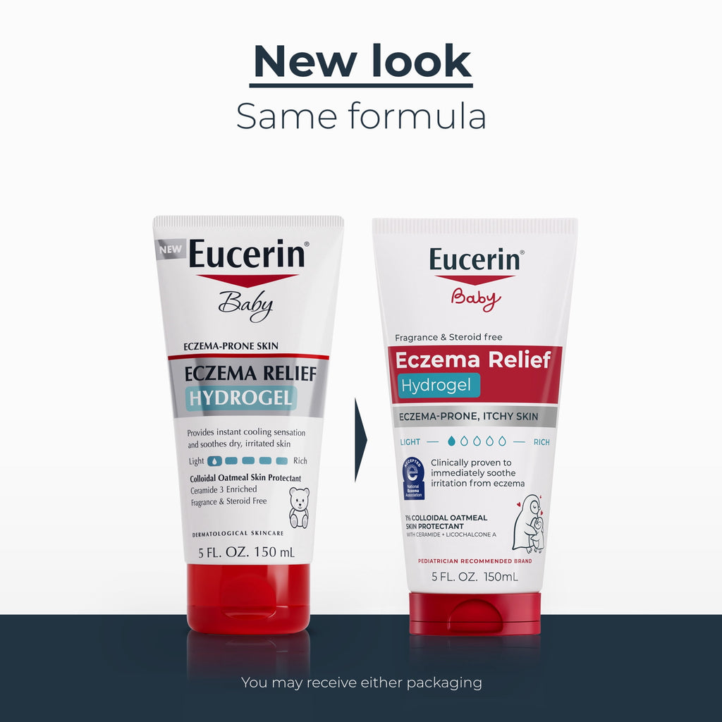 Eucerin Baby Eczema Relief Hydrogel for Dry, Itchy, Eczema-Prone Skin, 5 Fl Oz Tube