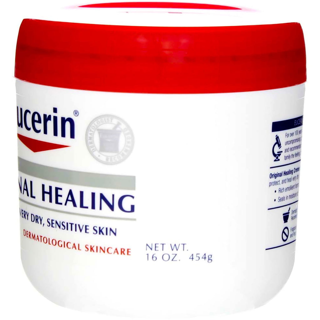 Eucerin Original Healing Rich Creme 16 oz (Pack of 4)