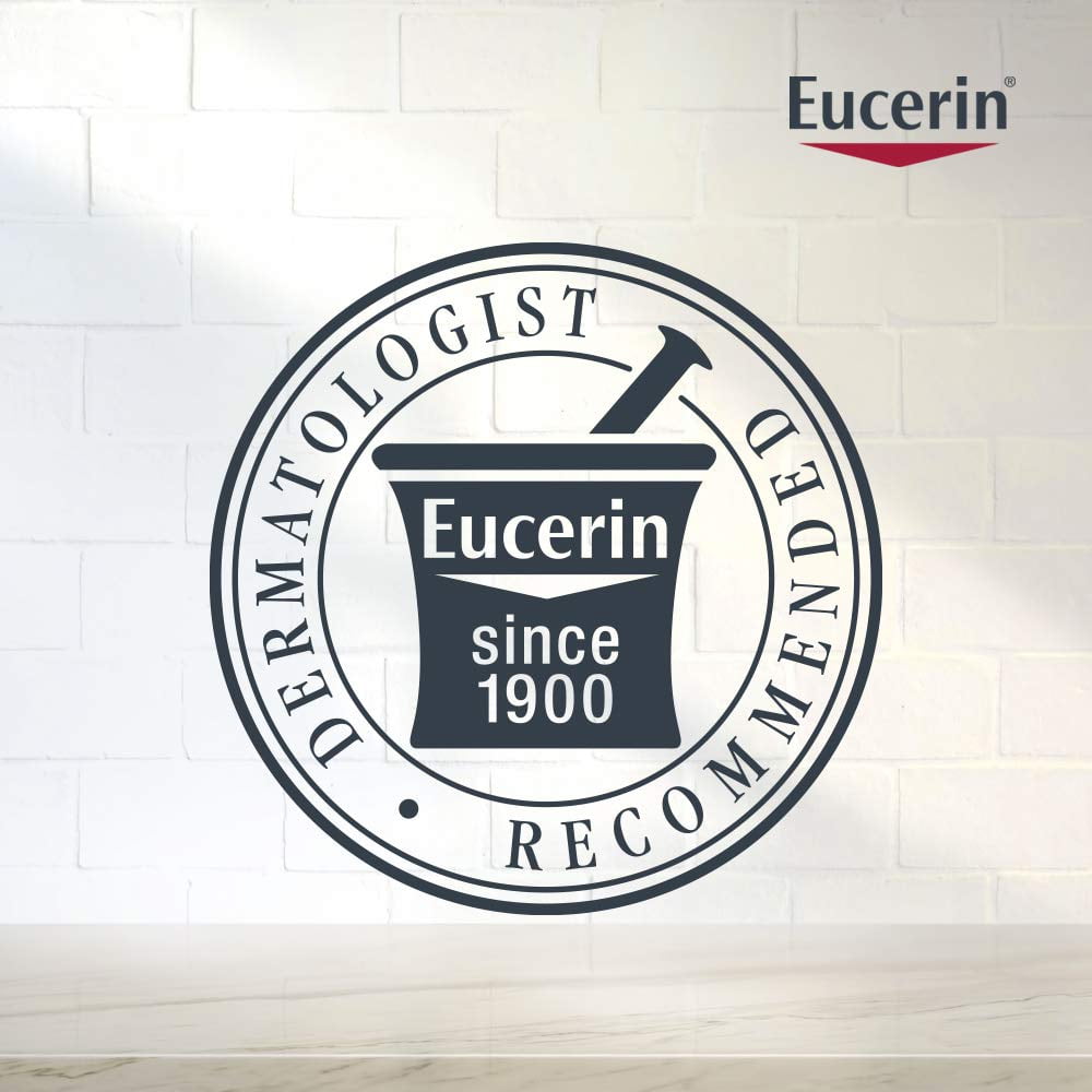 Eucerin Daily Hydration Moisturizing Lotion, Fragrance Free 16.9 oz (Pack of 4)